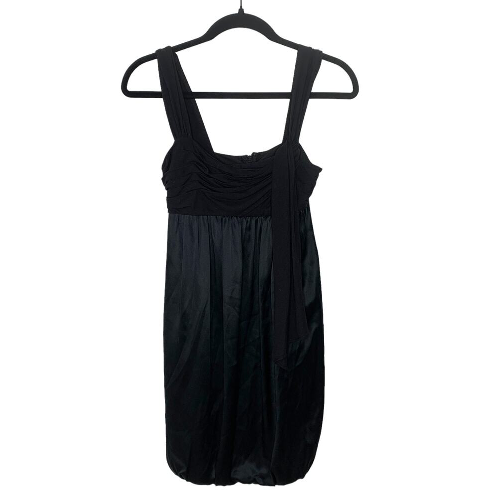 BCBG Max Azria Sleeveless Slip Mini Dress Silk 0